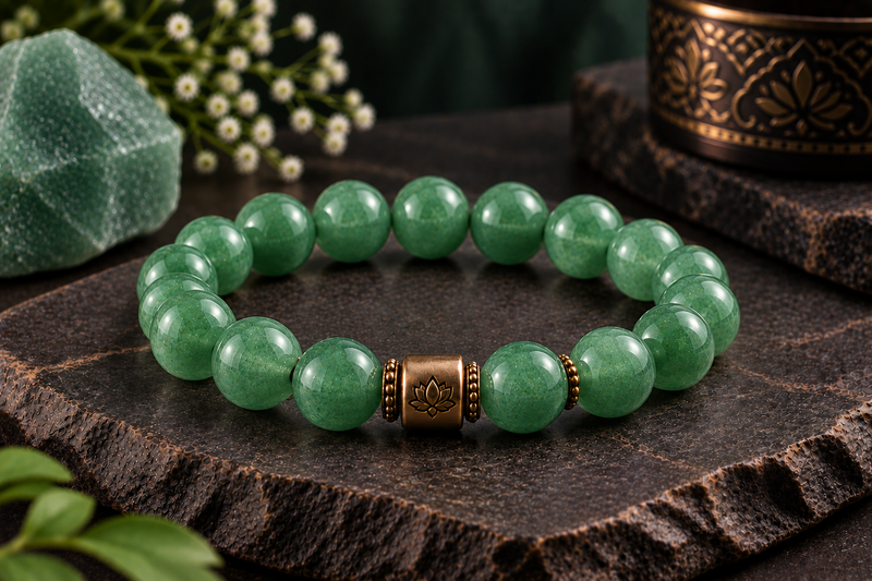 Green Aventurine Crystal Bracelet for Women