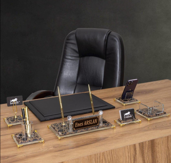 Premium Executive Desk Accessory Set