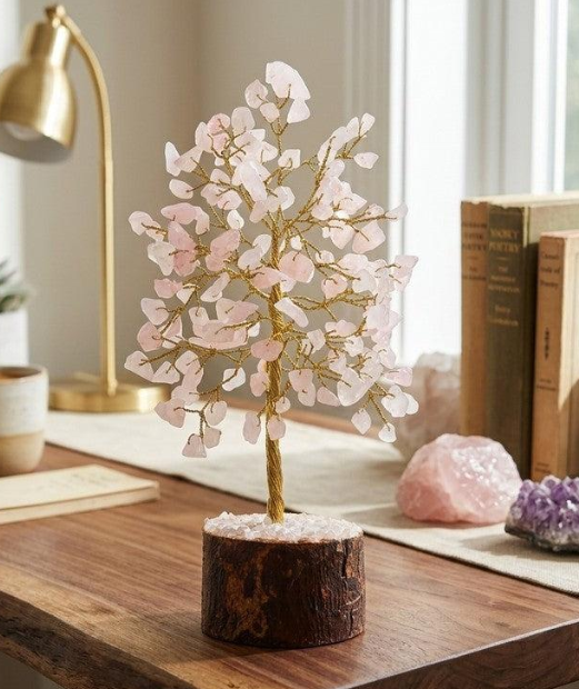 Citrine Crystal Tree client appreciation corporate gift