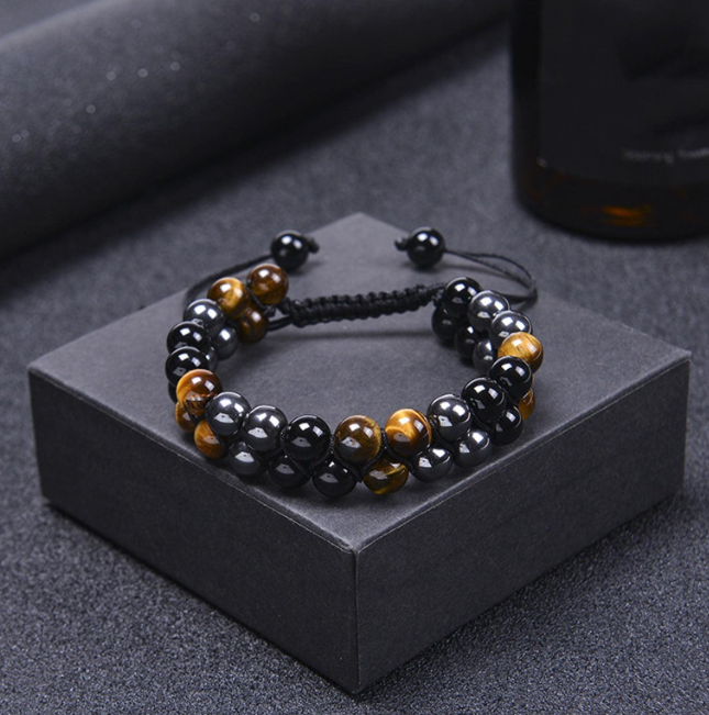 Gemstone Men's Ring - Living Crystals
