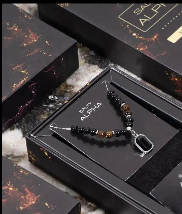 Tiger's Eye Men's Bracelet - Living Crystals
