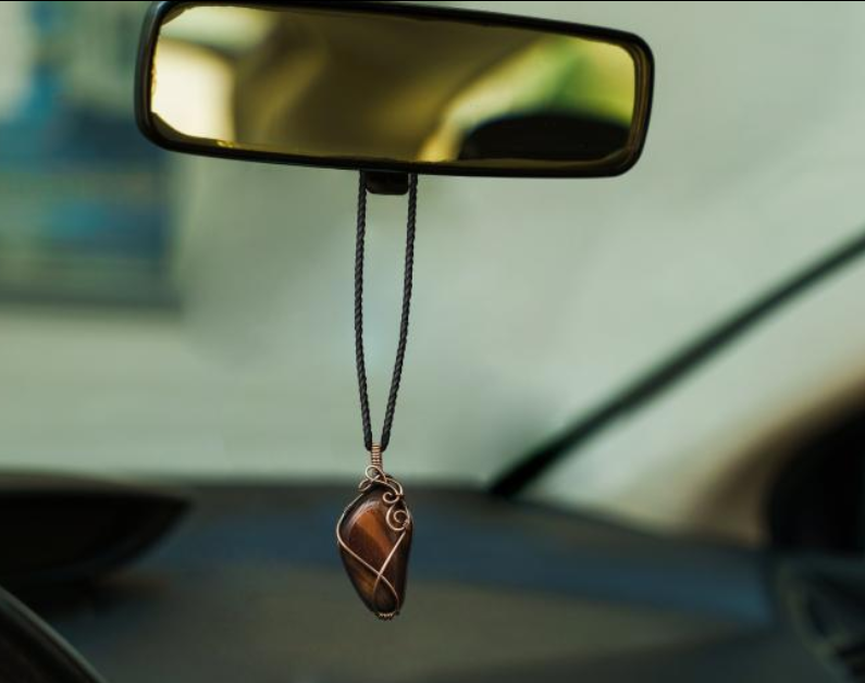 Black Obsidian Keychain Gift - Living Crystals