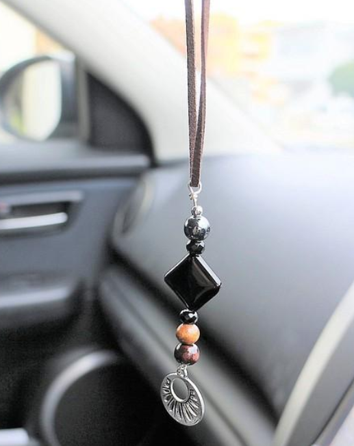 Black Obsidian Crystal Pyramid - Living Crystals