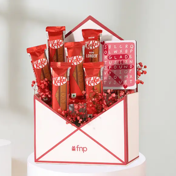 KitKat Chocolate Gift Box with Message Board