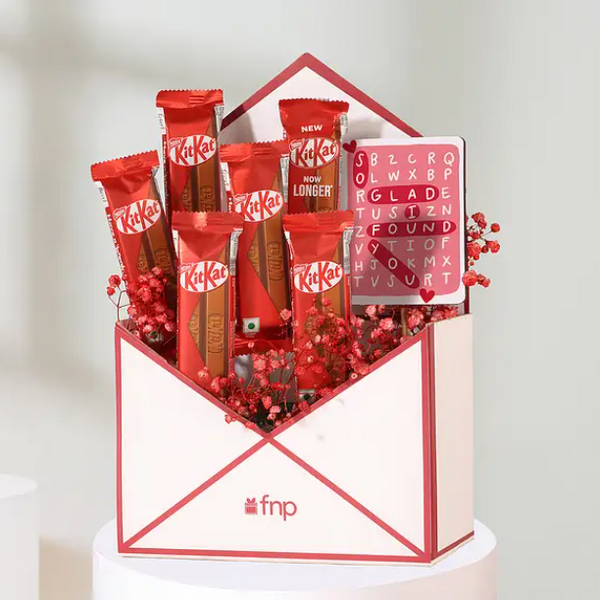 KitKat Chocolate Gift Box with Message Board