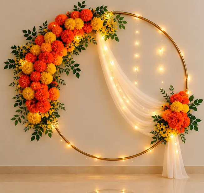 Marigold Ring Light Décor