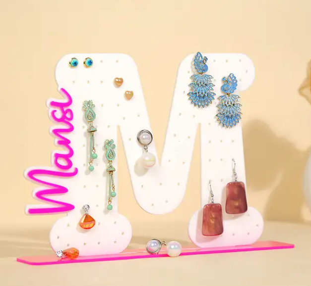 Personalised Initial Earring Stand