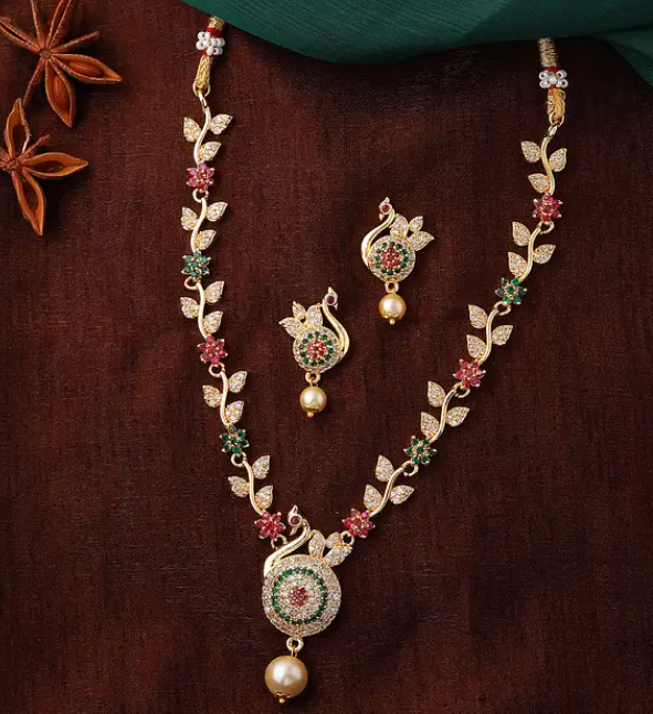Traditional Kundan Necklace Set