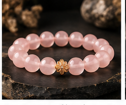 Rose Quartz Crystal Bracelet for Women product image