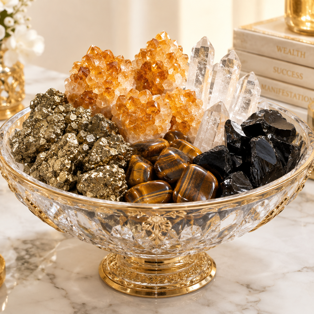 Wealth & Success Money Magnet Bowl