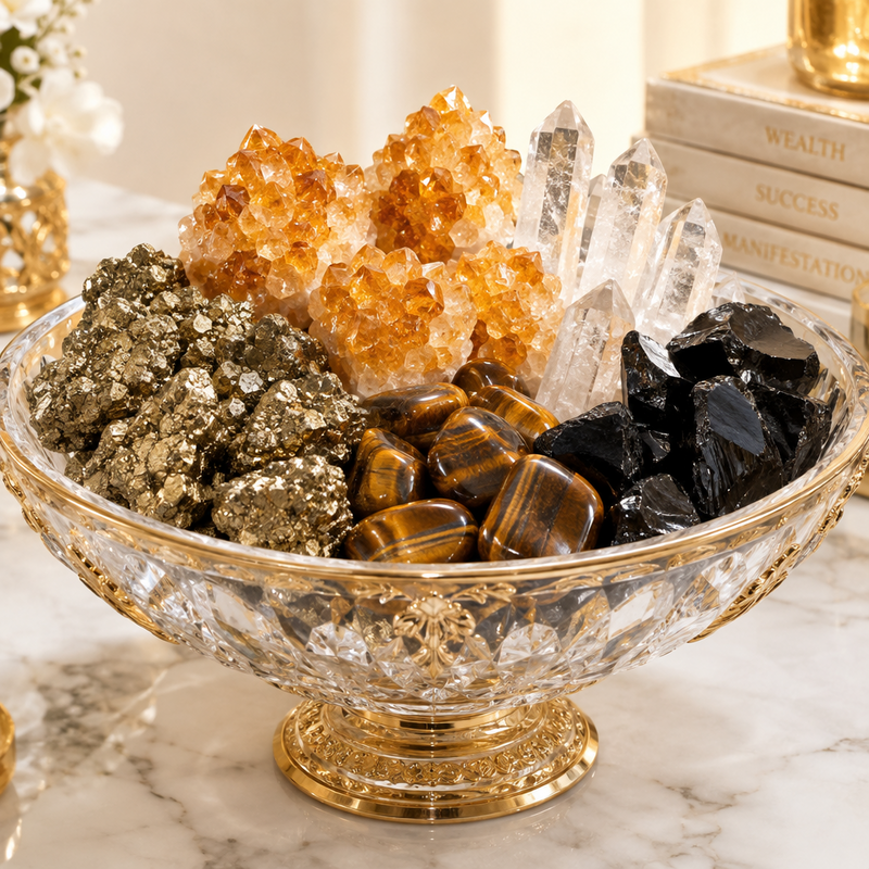 Wealth & Success Money Magnet Bowl
