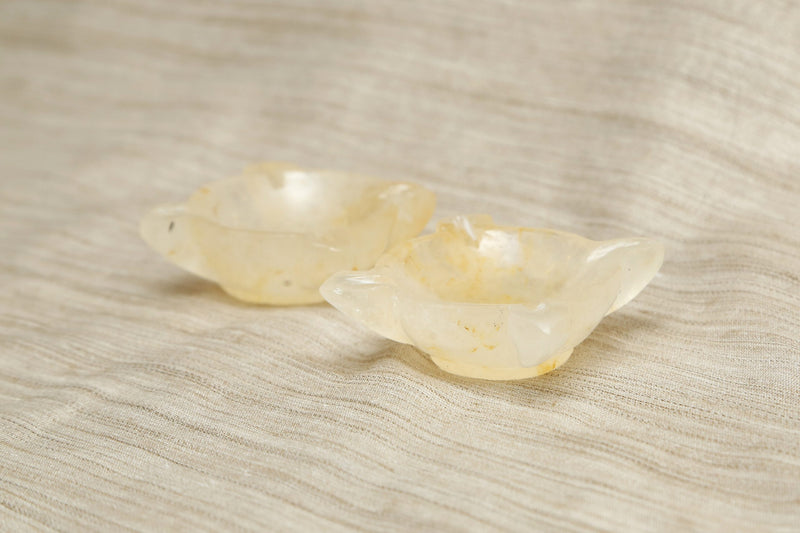 Yellow Aventurine Crystal Diya – Festive Edition